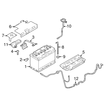 Акумулятор VARTA AGM 000 915 089 BF 12V 105Ah 580A DIN