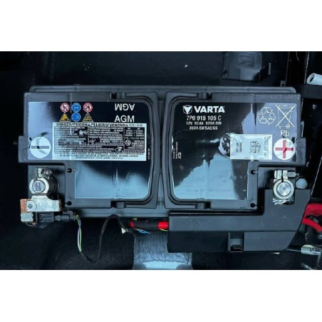 Акумулятор VARTA AGM 7P0 915 105 C 12V 92Ah 520A DIN 850A EN