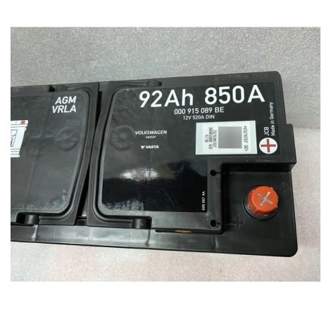 Акумулятор VARTA AGM 000 915 089 BE 12V 92Ah 520A DIN 850A EN