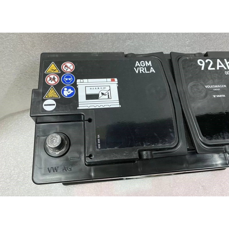 Акумулятор VARTA AGM 000 915 089 BE 12V 92Ah 520A DIN 850A EN
