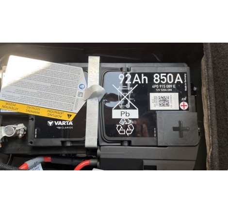 Акумулятор VARTA AGM 000 915 089 BE 12V 92Ah 520A DIN 850A EN