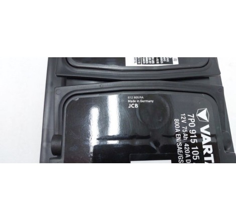 Акумулятор VARTA AGM 7P0 915 105 A 12V 75Ah 420A DIN 800A EN