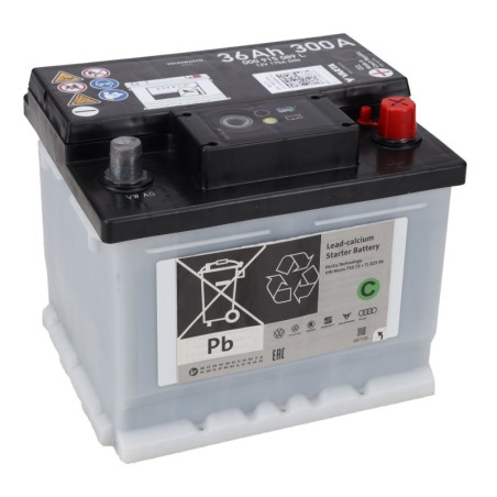 Акумулятор VARTA 36Ah 300A 000 915 089 L 12V 175A DIN