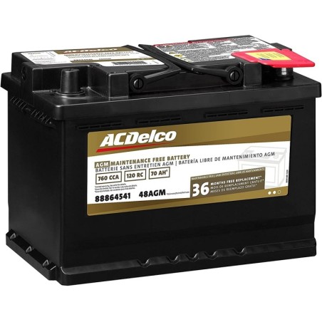 Аккумулятор на Chevrolet Malibu ACDelco 3787 48AGM 12v 70Ah 700A