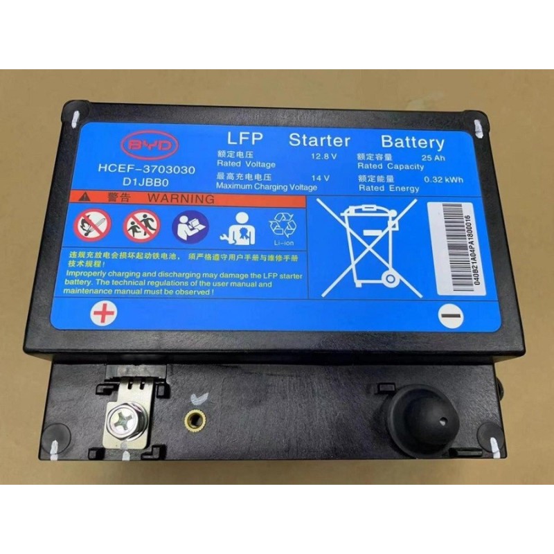 Акумулятор електромобіль BYD HCEF-3703030 D1JBB0 LFP 12.8V 25Ah