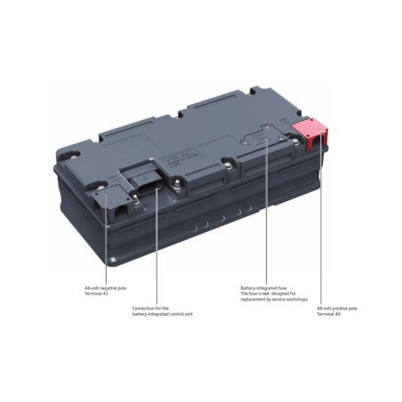Стартерна батарея Li-lon 4N0915105B 48v 9.5 Ah 446Wh AUDI VW