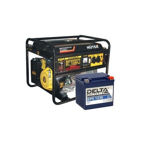 Аккумулятор для генератора DELTA GEL EPS 1230 12v 30Ah 400A