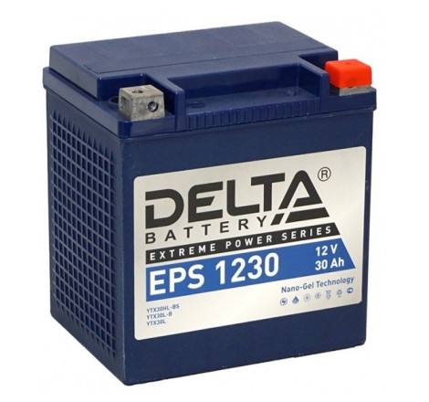Аккумулятор для генератора DELTA GEL EPS 1230 12v 30Ah 400A