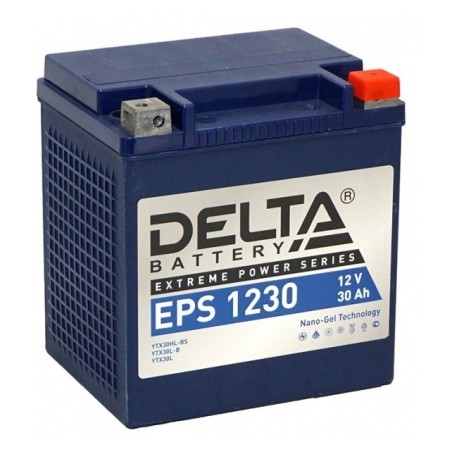 Аккумулятор для генератора DELTA GEL EPS 1230 12v 30Ah 400A