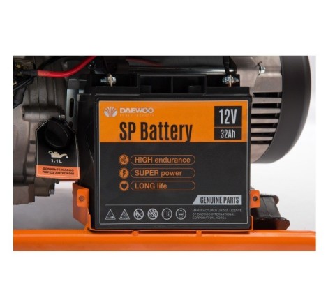 Аккумулятор для генератора бензин/дизель DAEWOO SP Battery 12v 32Ah