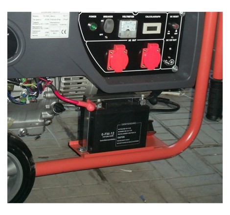 Аккумулятор на генератор мощностью 3кВТ-5кВТ 6-FM-12 12v 12Ah 150A