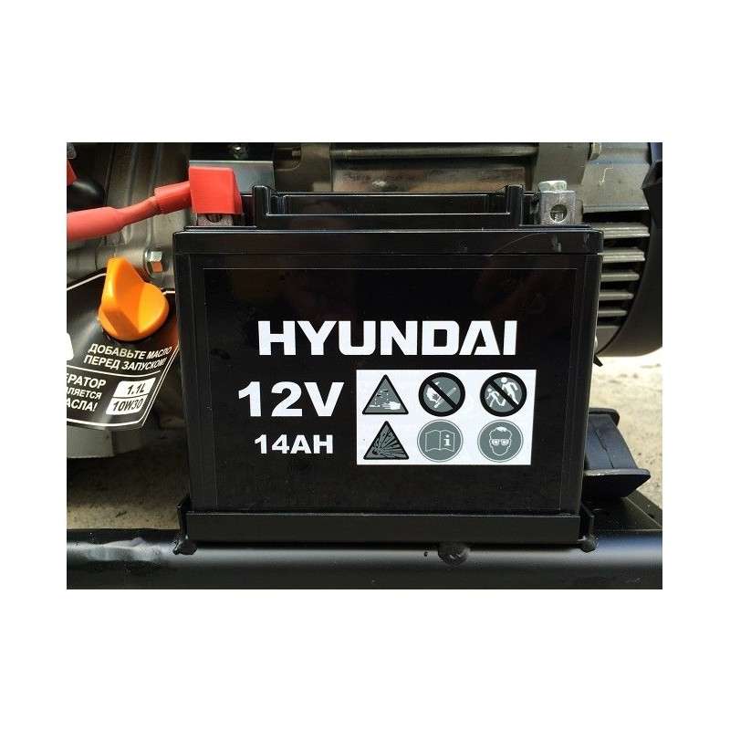 Аккумулятор для бензогенератора HYUNDAI 12v 14ah 150А