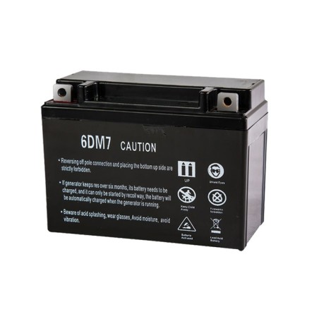 Аккумулятор 6DM7 для электростанции бензиновой 12v 6Ah