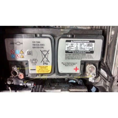 Аккумулятор 56029695AA 12v 75Ah 700 CCA