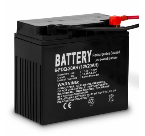 АККУМУЛЯТОР ДЛЯ ГЕНЕРАТОРА 6-FDQ-20AH 12v 20AH 170A