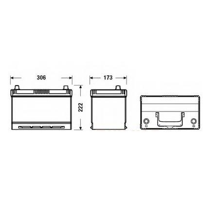 Аккумулятор MF72-30GL 12v 90Ah CCA 720A