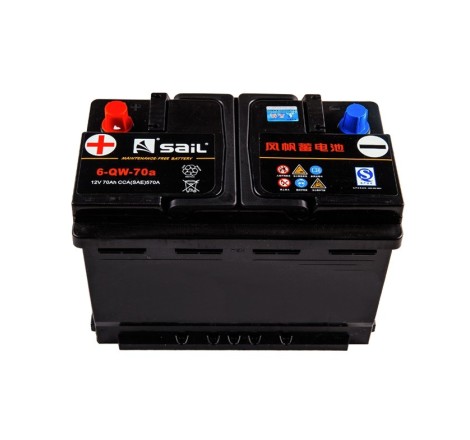 Аккумулятор для дизельного генератора Sail 6-QW-70a 12v 70Ah 570A