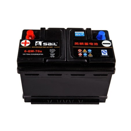 Аккумулятор для дизельного генератора Sail 6-QW-70a 12v 70Ah 570A