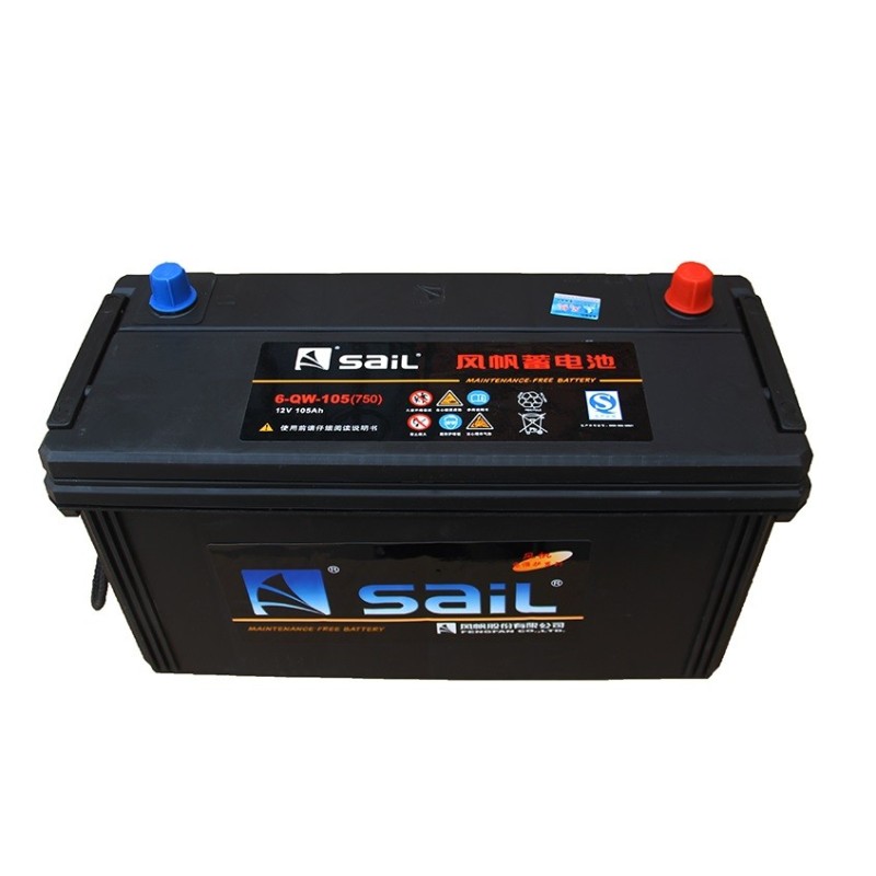 Аккумулятор SAIL 6-QW-105 12v 105Ah 750A