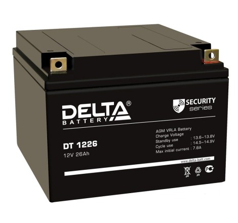 Аккумулятор для бензинового/дизельного генератора 12v 26Ah 200А