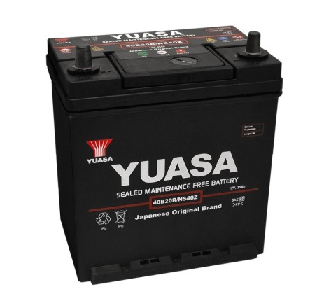 Аккумулятор YUASA 40B20R/NS40Z 12v 35Ah 400CCA