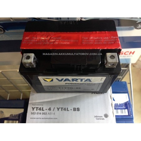 VARTA AGM YT4L-BS 12v 3Аh 40A
