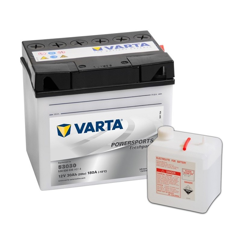 VARTA 53030 12v 30Аh 180A