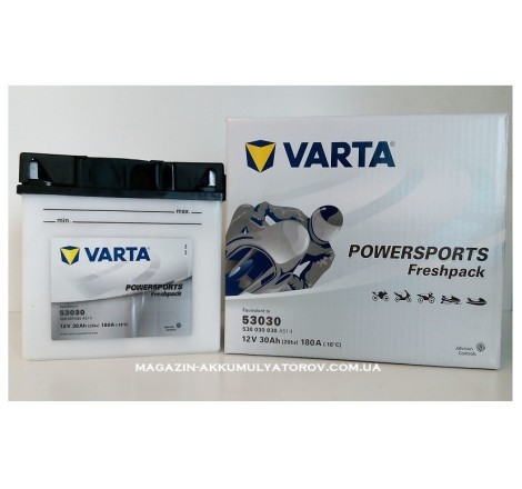 VARTA 53030 12v 30Аh 180A