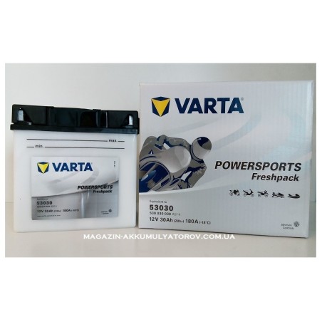 VARTA 53030 12v 30Аh 180A