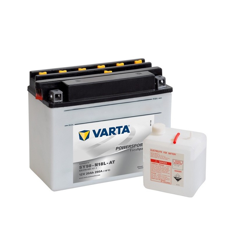 VARTA SY50-N18L-AT 12v 20Аh 260A