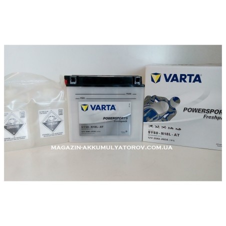 VARTA SY50-N18L-AT 12v 20Аh 260A