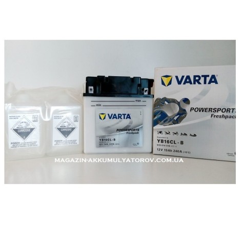 VARTA YB16CL-B 12v 19Аh 240A