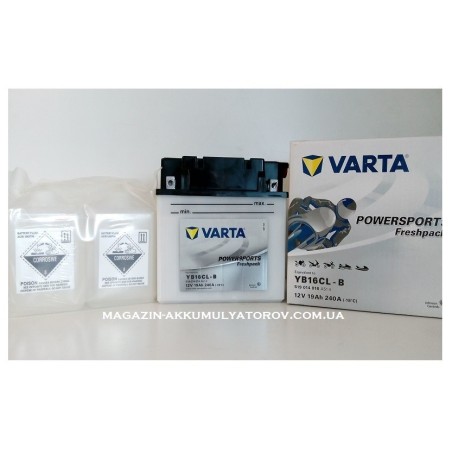 VARTA YB16CL-B 12v 19Аh 240A