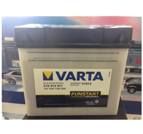 VARTA 51913 12v 19Аh 100A