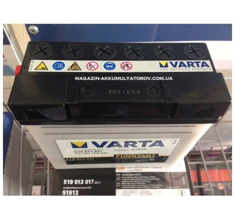 VARTA 51913 12v 19Аh 100A