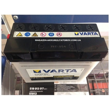 VARTA 51913 12v 19Аh 100A