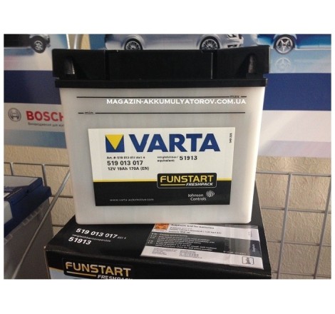 VARTA 51913 12v 19Аh 100A