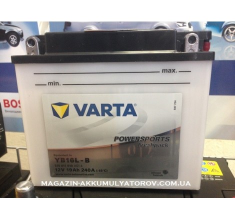 VARTA YB16L-B 12v 19Аh 240A