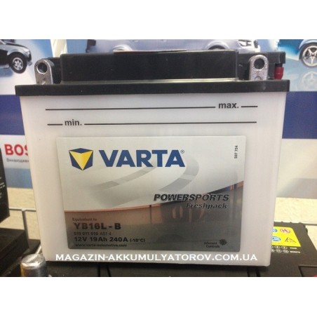VARTA YB16L-B 12v 19Аh 240A