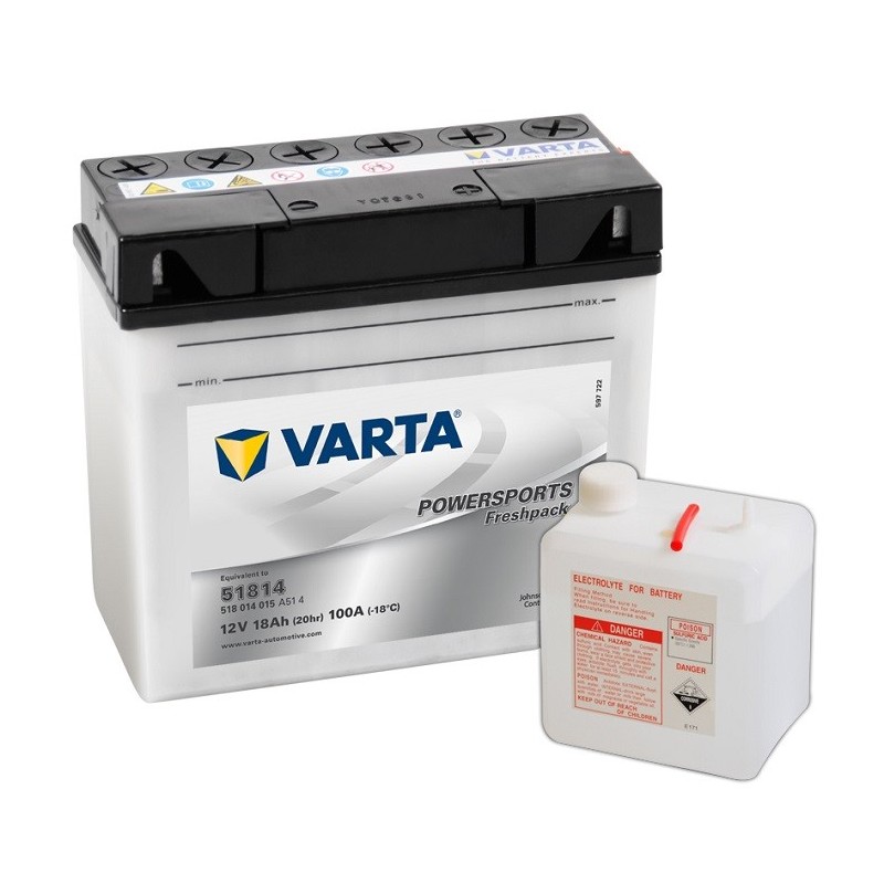 VARTA 51814 12v 18Аh 100A