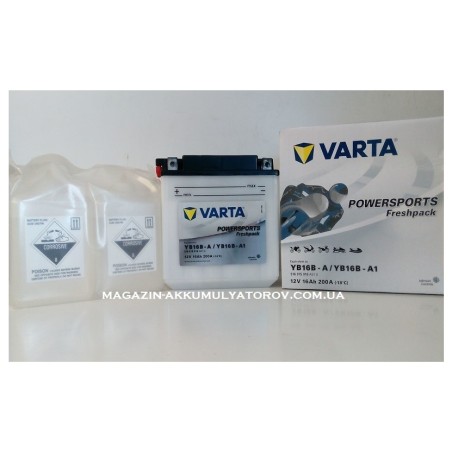 VARTA YB16B-A 12v 16Аh 200A