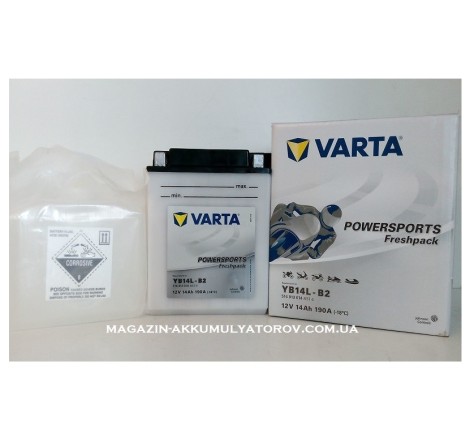 VARTA YB14L-B2 12V 14Аh 190A
