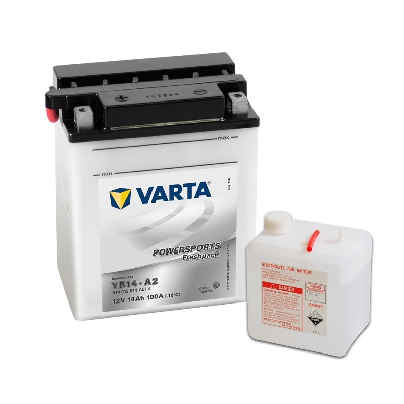 VARTA YB14-A2 12V 14Аh 190A