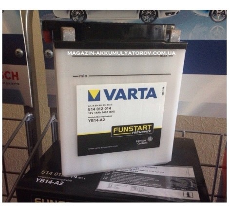 VARTA YB14-A2 12V 14Аh 190A