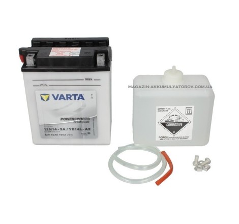 VARTA YB14L-A2 12V 14Аh 190A 12N14-3A