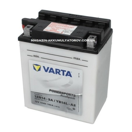 VARTA YB14L-A2 12V 14Аh 190A 12N14-3A