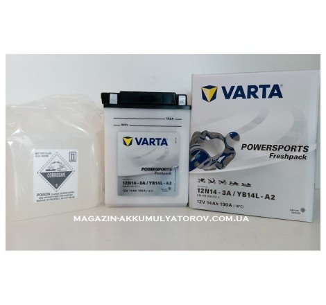 VARTA YB14L-A2 12V 14Аh 190A 12N14-3A