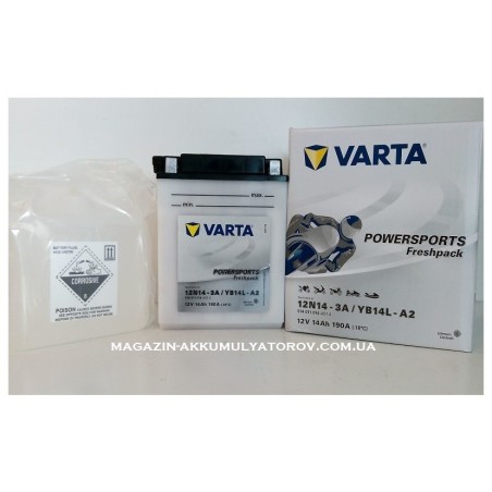VARTA YB14L-A2 12V 14Аh 190A 12N14-3A