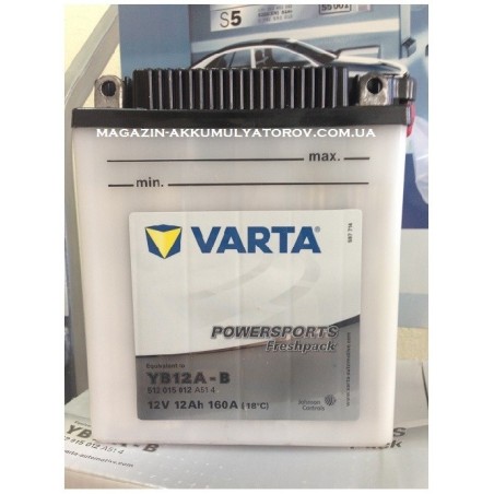 VARTA YB12A-B 12v 12Ah 160A
