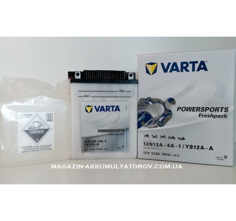 VARTA 12N12A-4A-1 12v 12Аh 160A YB12A-A